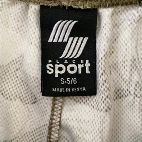 Place Sport Set of 2 Athletic Shorts Grey & Camo - Picture 4 of 5